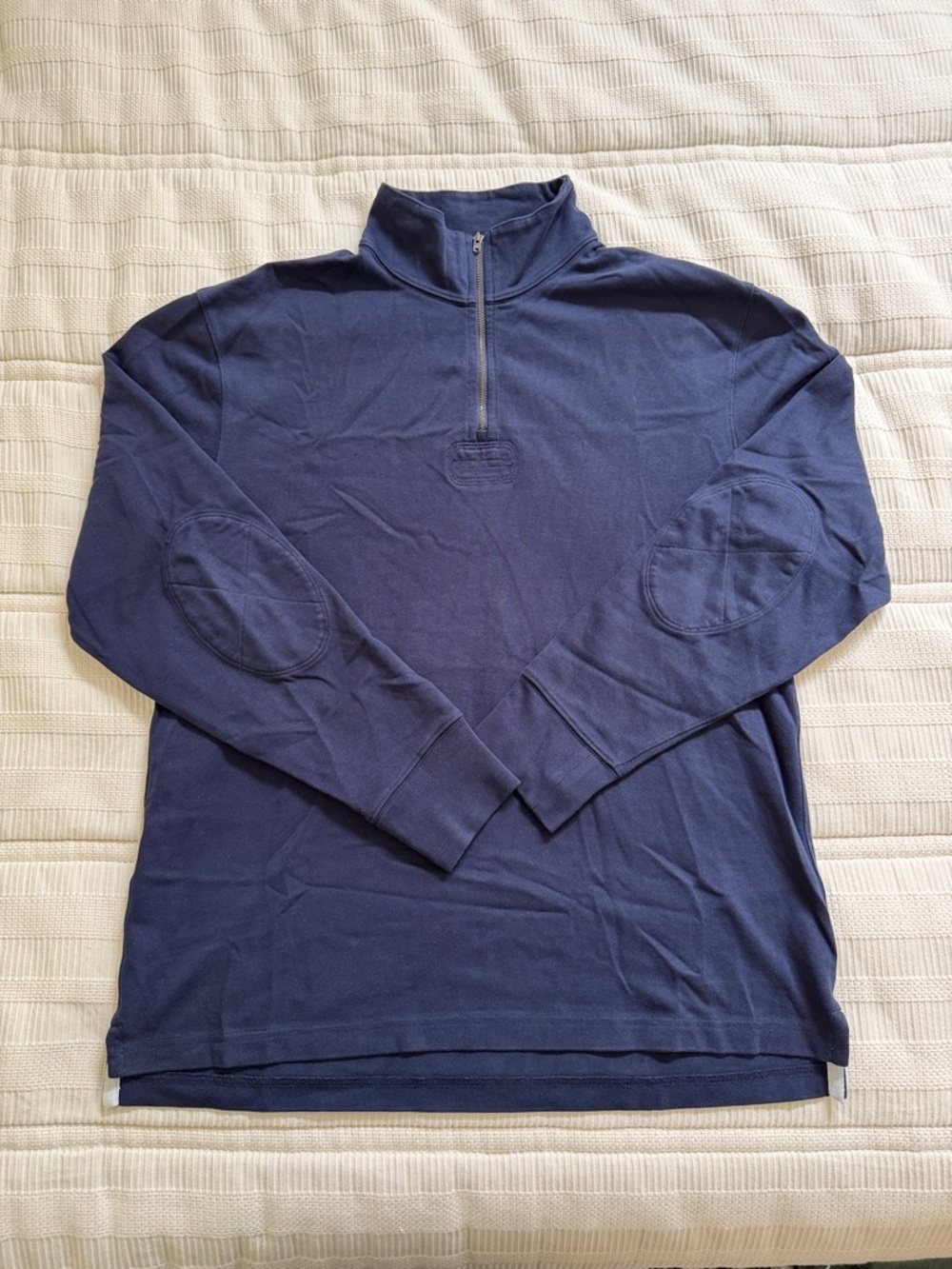 J. Crew Navy Men's Half-Zip Sweater
